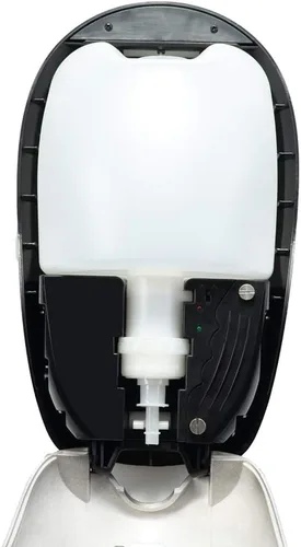 Vista 4 de Dispensador automático de jabón montado en la pared, gel de energía de batería, spray de espuma líquida, dispensador de desinfectante de manos