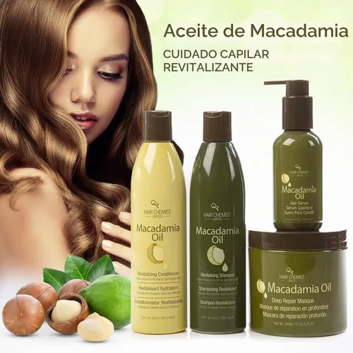Vista 4 de Hair Chemist Suero de aceite de coco 4 oz.