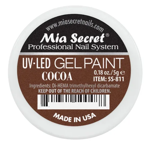 Vista 8 de Mia Secret Sistema de uñas profesional UV/LED Gel Paint - 0.18 oz (albaricoque)