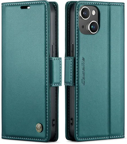 Vista 42 de QLTYPRI Funda tipo cartera para iPhone 7/8/SE 2020/SE 2022 con tarjetero, color azul