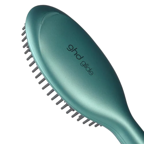 Vista 6 de ghd Set de regalo de cepillo caliente suavizante en jade seductor