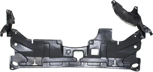Vista 8 de Evan Fischer Kit de protección contra salpicaduras de motor compatible con Honda Accord 2003-2007, Sedán, excepto híbrido, vehículo construido