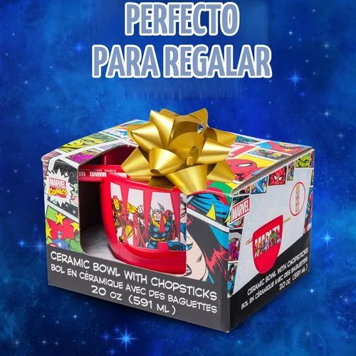 Vista 18 de Silver Buffalo Sanrio Hello Kitty Flowers, cuenco de ramen con palillos Patrón de flores de Hello Kitty