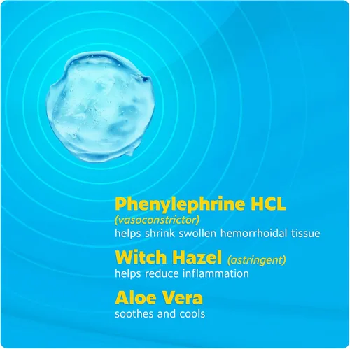 Vista 6 de Natureplex Gel refrescante anestésico hemorroidal con aloe calmante (paquete de 6)