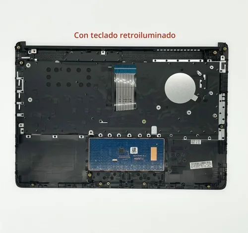 Vista 2 de Reposamanos con teclado retroiluminado para HP 14Z-DK 14-DK 14-CF