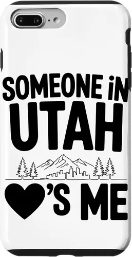 Vista 12 de Someone in Utah Loves Me Long Distance Family Case for iPhone 16