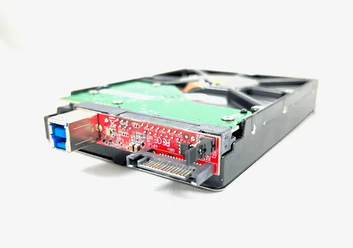 Vista 6 de IUSB3SA6G SATA III/SATA II Drive a USB 3.0 Tipo-B (F) Adaptador Mini Vertical