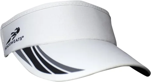 Vista 24 de Headsweats Visera solar unisex para adultos, ligera, rendimiento Negro