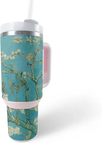 Vista 29 de MightySkins Skin - Vaso de vinilo compatible con Stanley The Quencher H2.0 FlowState de 40 onzas, diversión de los años 90, protectora, duradera