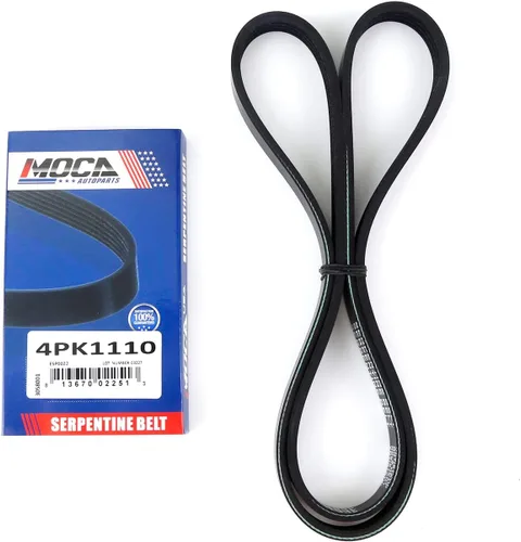 Vista 9 de MOCA 4PK1110 EPDM Correa Serpentina para Toyota 4Runner para Honda Accord para Chevrolet SS Caprice