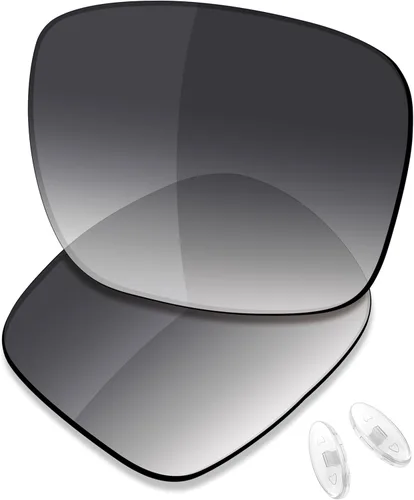 Vista 11 de SAUCER Premium Replacement Lenses & Nosepads for Oakley Holbrook Ti OO6048 UV400 Protection, Anti-Scratch, Precise Fit