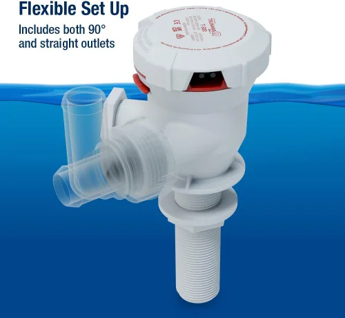 Vista 3 de Attwood Tsunami MK2 Aerator Pump