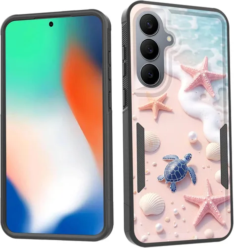 Vista 103 de Funda para Galaxy S26 FE, doble capa, protección contra caídas de grado militar de 10 pies, antideslizante, resistente a prueba de golpes, para Cruz