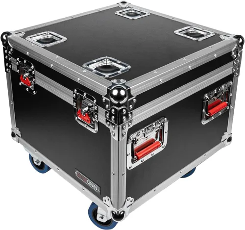 Vista 10 de Gator Cases G-TOUR Series ATA-Style - Estuche de vuelo con ruedas, tamaño: 22.5 x 22.5 x 22.8 pulgadas, (G-TOURTRK2222HS)
