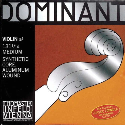 Vista 22 de Thomastik -Infeld Dominant Violin Single D String - Escala 1/2 - No. 132 1/2