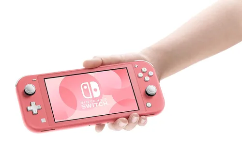 Vista 2 de Nintendo Switch Lite - Coral - Switch (Renewed)