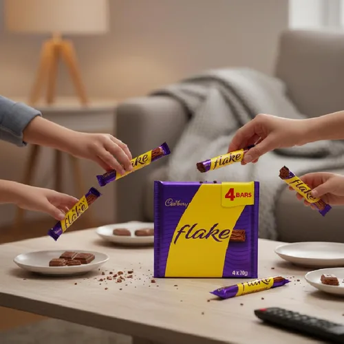 Vista 4 de Cadbury Paquete de Flake auténtico