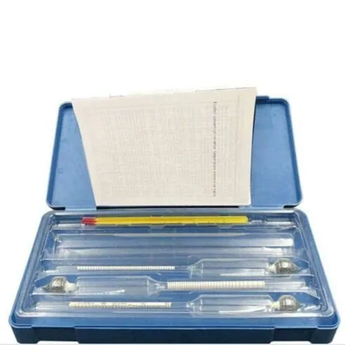 Vista 2 de Alcoholmeter Accurate - Kit de hidrómetro de alcohol de 5 piezas 0-100% ABV, para licores whisky Moonshine destilación prueba de licor con tarro