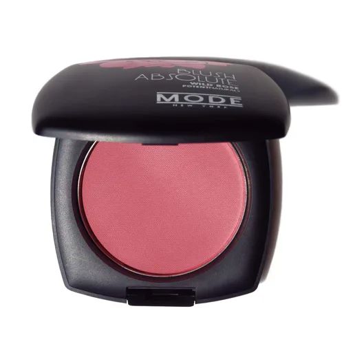 Vista 9 de MODE Matte Sunkissed Nude Terracotta Blush Absolute ALL WAYS FOXY - Polvo prensado suave color mejilla, rubor natural de larga duración compacto ALL