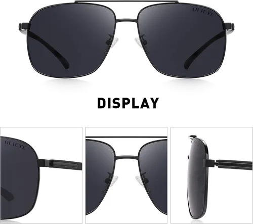 Vista 3 de Gafas de sol polarizadas para hombre de OLIEYE