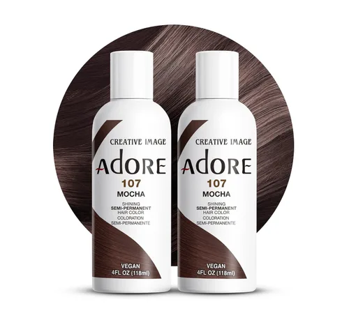 Vista 45 de Adore Tinte semipermanente verde para el cabello, vegano y sin crueldad, 4 onzas líquidas, 163 Green Apple (paquete de 1)