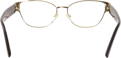 Vista 4 de Versace Lentes VE1267B 1433 de borde completo dorado y negro para mujer marco óptico de 2165in