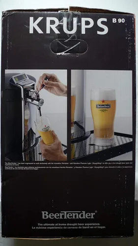 Vista 2 de Despachador de cerveza de Heineken y Krups B90 sistema de chopera casera BeerTender