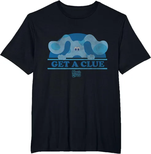 Vista 26 de Blues Clues Camiseta Get A Clue Negro