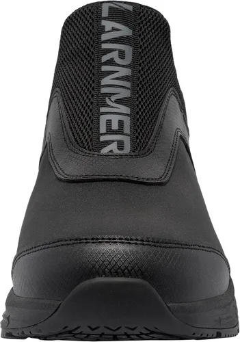 Vista 2 de LARNMERN Zapatos de trabajo antideslizantes para hombres, zapatos de cocina, chef, antideslizantes, impermeables, para servicio de alimentos