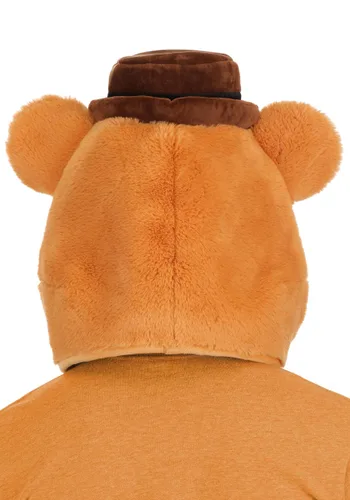 Vista 2 de Máscara de Disfraz Adulto de Fozzie de Disney The Muppets Multicolor