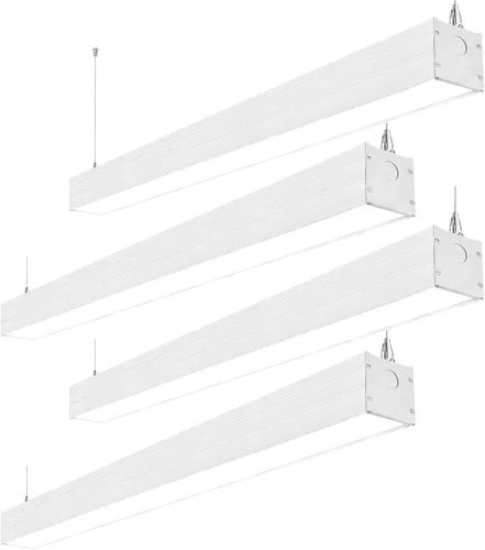 Vista 9 de hykolity Luz LED de canal lineal suspendida arquitectónica de 4 pies enlazable, 23/32/40W 3000K/4000K/5000K CCT seleccionable, accesorio