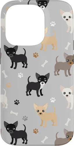 Vista 17 de Chihuahua Paws and Bones - Funda para iPhone 17