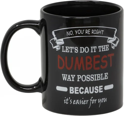 Vista 5 de Tazas Divertidas de Funny Guy Taza de café de cerámica - 11 oz - Taza de café divertida ideal para mujeres y hombres - Graciosa taza de café