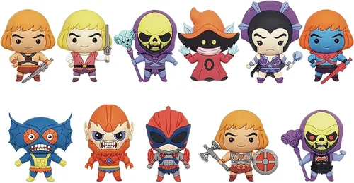 Vista 2 de Masters of the Universe - Bolsa de espuma 3D con clip en bolsa ciega