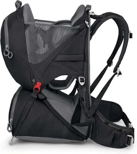 Vista 8 de Osprey Poco LT Lightweight Child Carrier Backpack - Compact, Travel-Ready Kid Carrier with Sunshade and Adjustable Fit - Lightweight, Comfortable