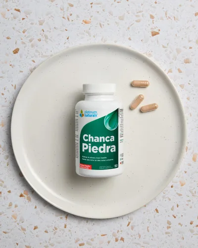 Vista 3 de Platinum Naturals - Chanca Piedra Salud Renal - 90 Cápsulas Vegetarianas
