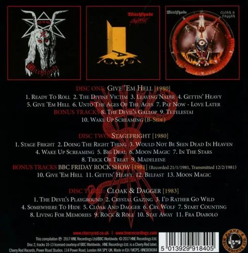 Vista 2 de Divine Victims Witchfynde Albums 1980-1983