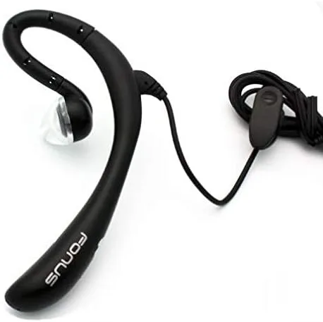 Vista 6 de Auriculares mono con cable con micrófono de 0.138 in para Moto G Power (2020), micrófono manos libres para Motorola Moto G Power (2020)