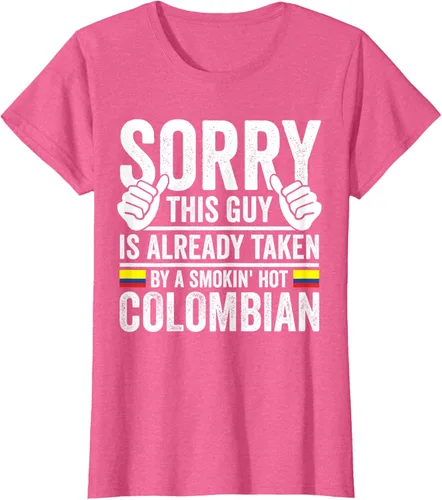 Vista 19 de Camiseta divertida de Colombia Heritage para hombre