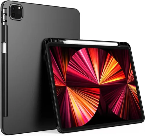 Vista 21 de Puxicu Funda para iPad mini 1 2 3, diseño delgado mate TPU goma suave TPU cubierta protectora para 7.9 "iPad mini funda 1ª 2ª 3ª generación, negro