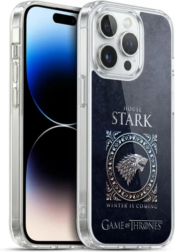 Vista 43 de Producto oficial de HBO Game of Thrones metálico Sigils Soft Gel Case para iPhone de Apple 7 Plus/8 PLUS, Lannister