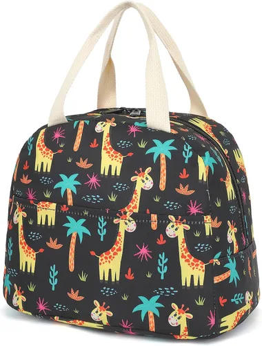 Vista 12 de Lonchera aislada con aguacate para mujeres, lonchera reutilizable para el trabajo, escuela, picnic, viajes