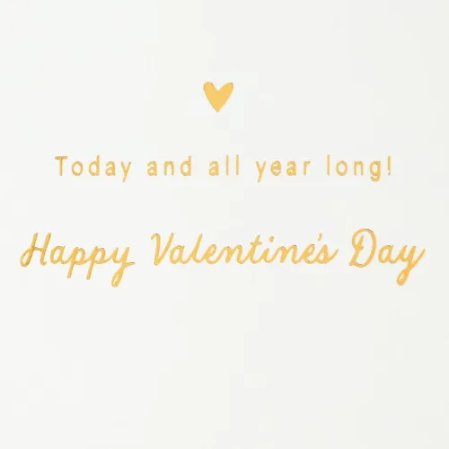 Vista 3 de Hallmark Tarjeta de San Valentín (adorno de corazón extraíble)