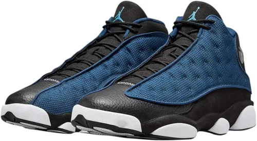 Vista 3 de Mens Jordan 13 Retro Brave Blue NavyUniversity Blue-Black DJ5982 400