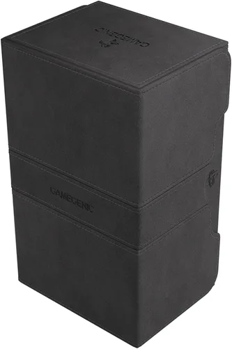 Vista 2 de Gamegenic Stronghold 200+ XL - Caja de cubierta convertible Almacenamiento de cartas de doble funda Protector de juego de cartas con cajón