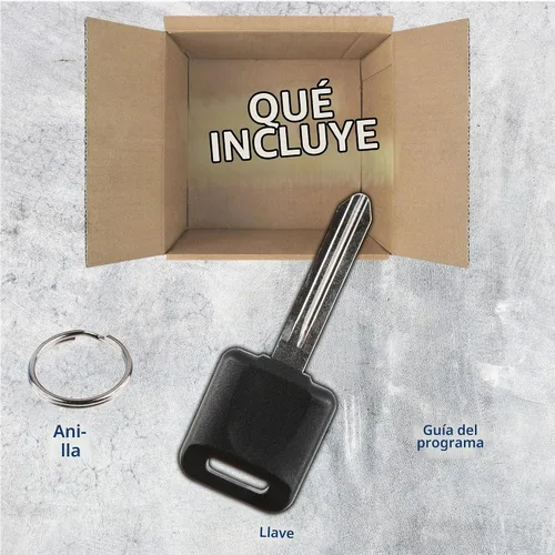 Vista 4 de KeylessOption Control remoto para auto sin llave, llave de encendido sin cortar para Nissan Infiniti KBRASTU15