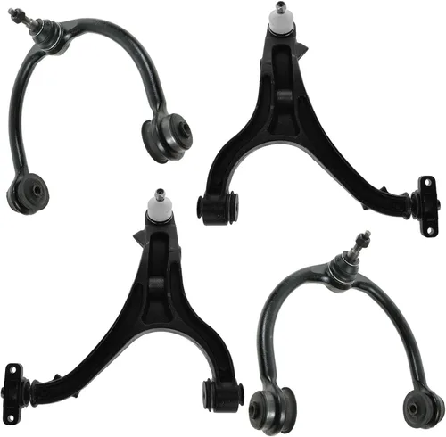 Vista 88 de TRQ Brazo de control superior e inferior del lado del conductor y del pasajero con juego de rótulas compatible con Chevrolet GMC 89-02