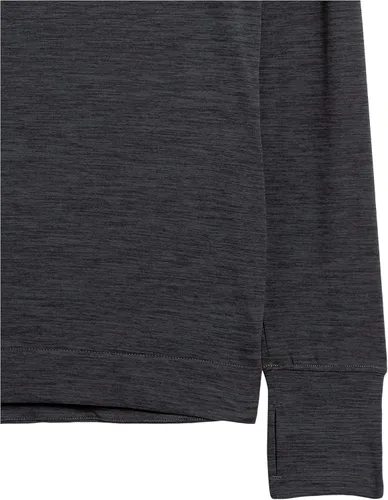 Vista 5 de Tienda Essentials Sudadera con capucha para mujer Brushed Tech Stretch Popover (disponible en tallas extragrandes)
