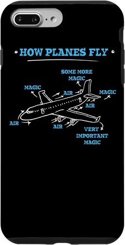 Vista 12 de Regalo de avión para pilotos y nerds de aviación - Funda Wie para iPhone 17