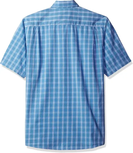 Vista 2 de Wrangler Authentics Camisa clásica a cuadros de manga corta para hombre